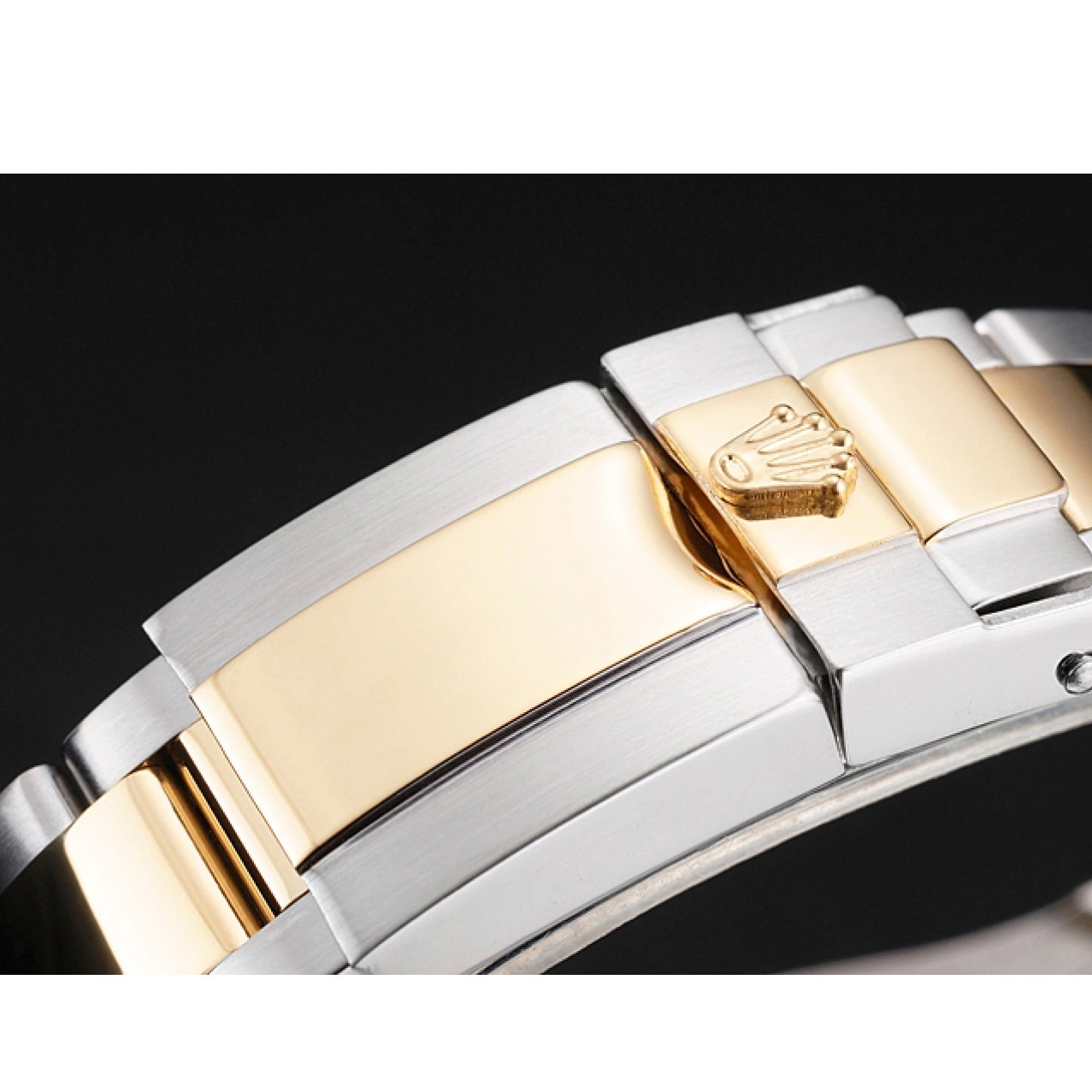 Best AAA Replica Sites Two Bezel White Bracelet Yacht-Master Steel Tone Gold Case Swiss Stainless Rolex Dial 0522